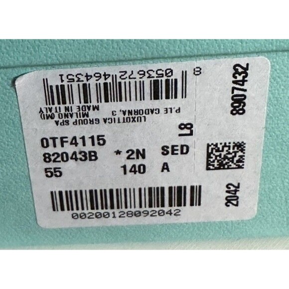 Tiffany & Co. W-SG-4278 TF 4115 - 82043B Sunglasses Olive Glitter w/ Brown lens main image 12